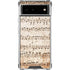 Antique Notes Google Pixel 6 Clear Case